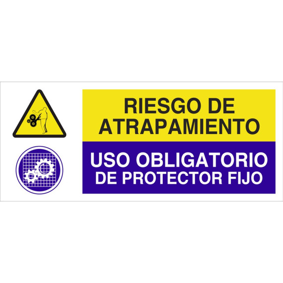 Se Al Combinada Riesgo De Atrapamiento Uso Obligatorio De Protector