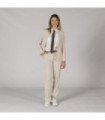 Women's trousers with linen pockets 700011
