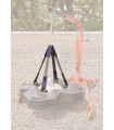 An independent counterweight anchorage for roof (16 plates) 3M DBI-ROOM