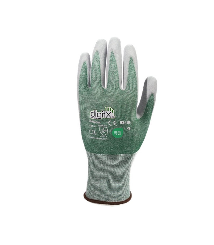 kopie des Handschuhs R-Schnitt TDM D, Nitril-Handfläche, beste Passform FITOLUX-D