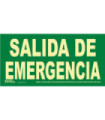 Placa de “Saída de Emergência”