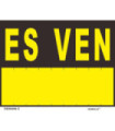 Signal "It's Yellow Ven" in Catalan