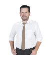 Corbata con nudo de pala estrecha, cierre de clip Unisex UNIFORMES GARY'S 326800