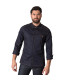 Cuisine veste homme manches rouleau et col rond, tissu TEJANO MORAN UNIFORMES GARY'S 946600