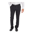 Pantalón de hombre con pinzas color negro, en tejido CONFORT UNIFORMES GARY'S 792100