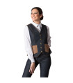 Gilet donna con tasche a cerotto e bottoni a pressione, BAENA ELASTIC VAQUERO UNIFORMES GARY'S 994700