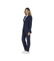 Giacca da donna 2 bottoni e tasche colore blu navy, tessuto WELFARE UNIFORMS GARY'S 800027