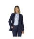 Giacca da donna 2 bottoni e tasche colore blu navy, tessuto WELFARE UNIFORMS GARY'S 800027