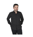 Camisa hombre 1 bolsillo Negro 265800