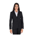 Americana de mujer con 2 botones y pinzas delanteras, en tejido CONFORT UNIFORMES GARY'S 821200