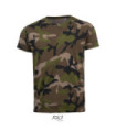 Camiseta Hombre Cuello Redondo SOL'S CAMO MEN