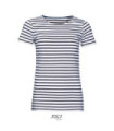 T-shirt Donna Redondo A Rayas SOL's MILES WOMEN