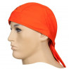 Protecteur de la tête de foudre WeLDAS Doo-Rag dans le renard de feu orange