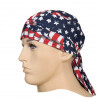 Bandana Doo-Rag WELDAS Happy Hour Model Flag USA