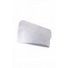 Gorro de style cuisinier en blanc VELILLA Serie 90