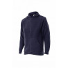 Giacca blu navy in maglia spessa con collo alto VELILLA Serie 102