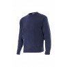 Smooth maglia blu navy con collo rotondo VELILLA Serie 105