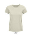 SOL'S CRUSADER WOMEN Damen Slim Fit T-Shirt aus glattem Strick mit Rundhals