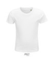 Camiseta masculina SOL'S CRUSADER KIDS com gola redonda