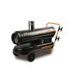 Calefactor Diésel DHG 30 kW con chimenea para gases de escape UNICRAFT