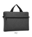 SOL'S PORTER Two-Material Briefcase