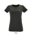 Women's Adjusted T-shirt with Redondo neck SOL'S REGENT FIT WOMEN