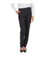 Pantalón de mujer con bolsillos, color negro para uniforme laboral, en tejido MAXIMA UNIFORMES GARY'S 205300