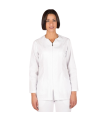 Blusa sanitaria manga larga de mujer con cremallera SICILIA UNIFORMES GARY'S 623600