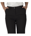 Pantalon femme en caoutchouc arrière, de taille moyenne