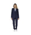 Pantaloni donna con tasche di taglio blu navy francesi in benessere UNIFORMES GARY'S 700015