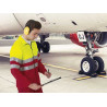 High visibility fleece jacket VALENTO Airport