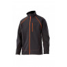 Giacca bicolore SoftShell con cintura regolabile con tappo VELILLA 206001