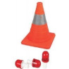 Plegable Cone mit festem und intermittierendem Licht 420mm.