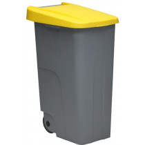 Cubo de basura industrial de 50 litros color negro F13250 DENOX- FAMESA  skrc, comprar online