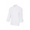 Veste de cuisine stretch avec boutons de serrure automatique VELILLA Serie 405208S