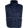 Gilet imbottito in cotone elasticizzato in vita WORKTEAM S3209