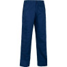 Pantaloni dritti con tasche apribili 100% cotone WORKTEAM B1457