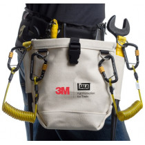 Long Safe Bucket with a load capacity of 45,5 kg canvas with hook and loop  3MTM DBI-ROOM®