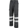 Pant mit reflektierenden Bändern mit innerer polarer Auskleidung WORKTEAM Combi B1417