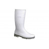 High Reed Wasser Boot aus PVC Weiß und Anti-Rutschsohle COFAN