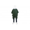 Poncho da acqua verde in PVC/poliestere Taglia unica