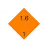 Klasse 1.6 Klebesignalisierung (gefährlich) COFAN