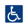 Plaque de signalisation pour handicapés V-15 COFAN