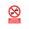 Segnale Banned Fare foto o registrare video COFAN