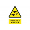 Signal Attention Danger Bees (texte et pictogramme) COFAN