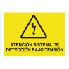Panneau d'avertissement COFAN système de détection de sous-tension