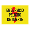 Warning Sign in Service Death Hazard COFAN