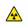 Signal d'avertissement Danger of radiation COFAN