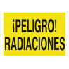 Warning sign Danger! COFAN radiation