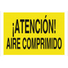 Attention ! air comprimé (texte seulement) COFAN